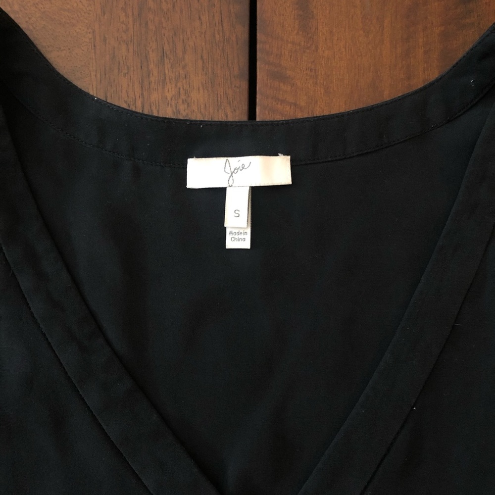 Joie, Black Silk Top